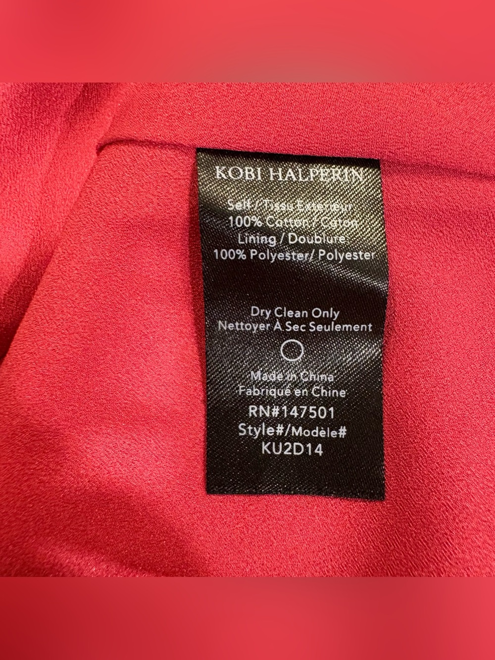KOBI HALPERIN Hailey Rose Pink Floral Multi Wrap Dress Size XXL - Picture 8 of 8